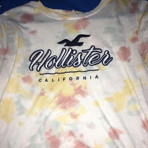 Tie dye hollister shirt